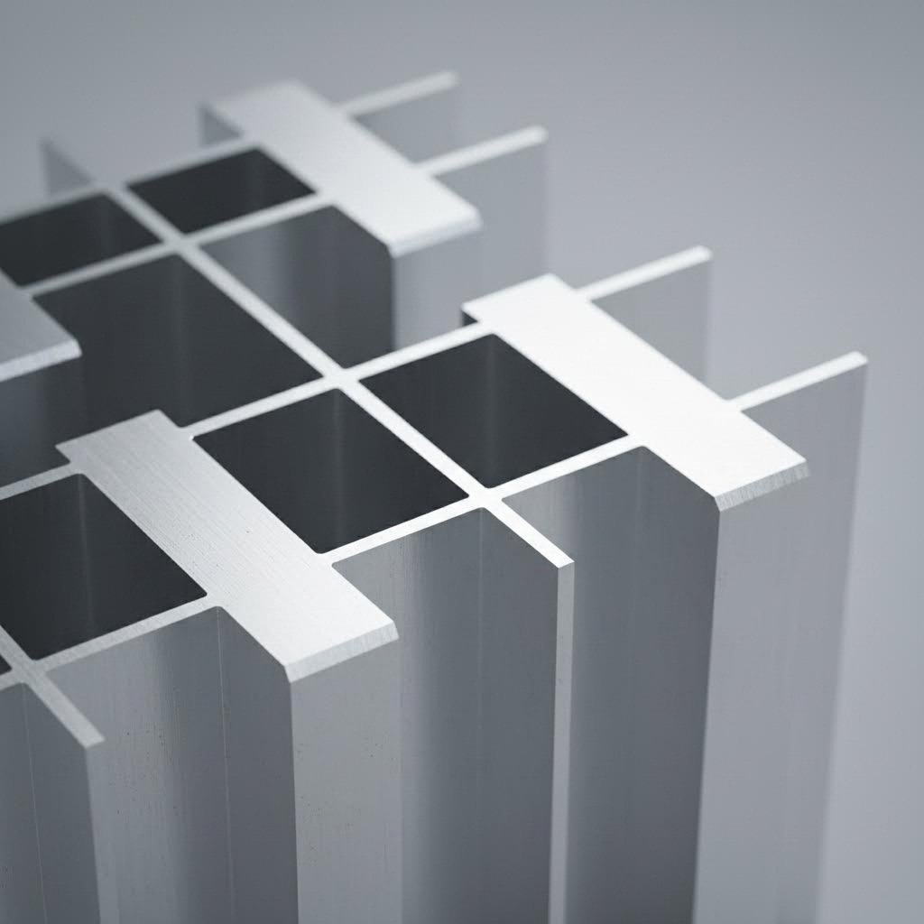 clear anodized aluminum extrusions showcase their signature metallic finish and protective transparent oxide layer