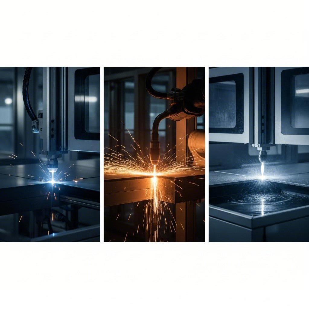 comparison of laser plasma and waterjet metal cutting technologies