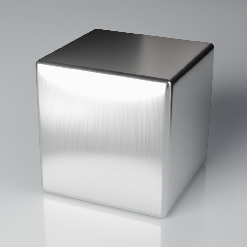 spotless aluminum surface reflecting light showcasing a professional cleaning result