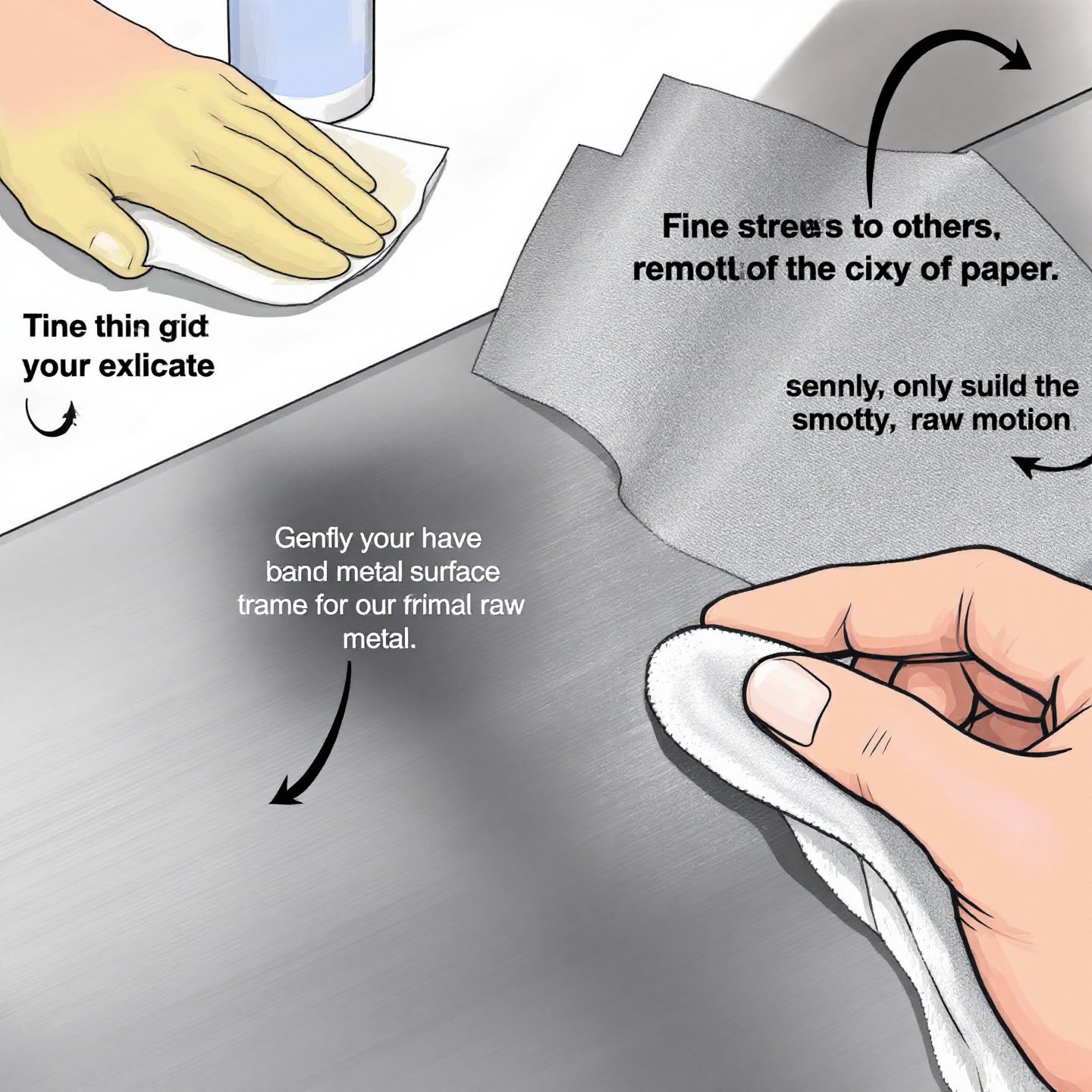 preparing aluminum for optimal velcro adhesion