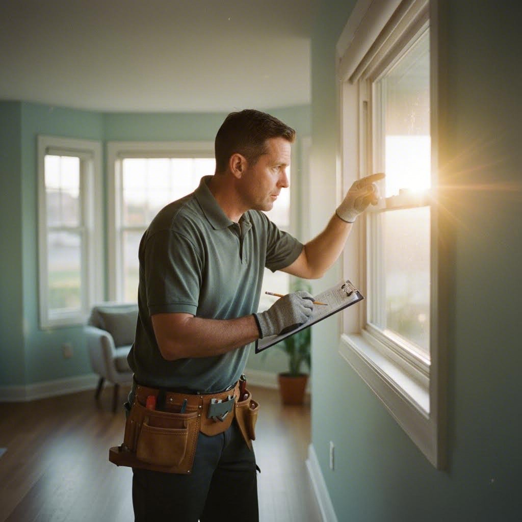 window vent inspection for building code compliance