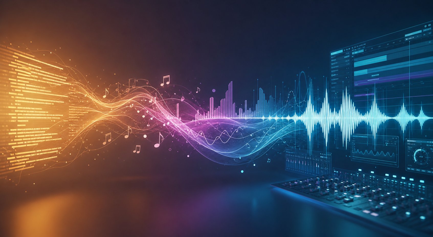 the journey from ai prompt to polished release ready track requires curation editing and professional mastering