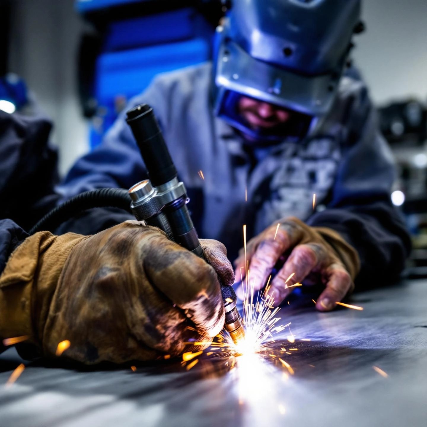 tig welding aluminum for precise clean results in a professional workshop