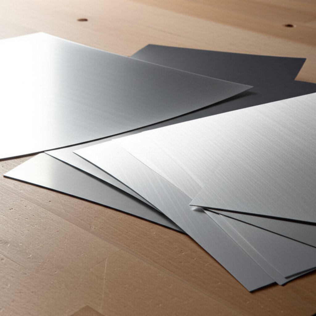 visual range of aluminium sheet thicknesses from thin to thick