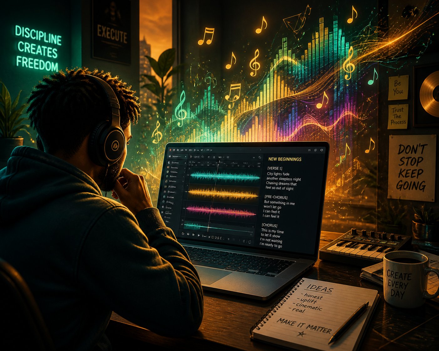 using ai tools to create original rap music with full creative ownership