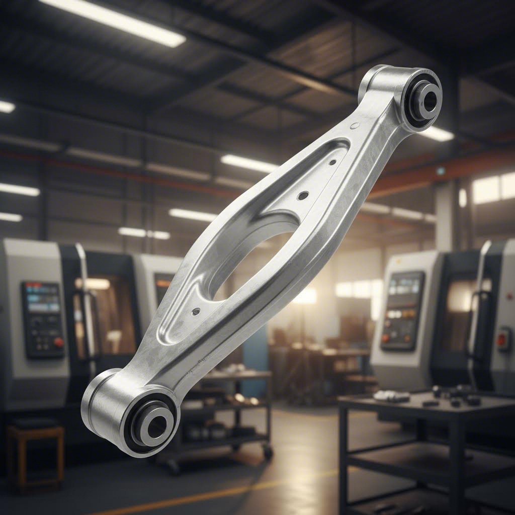 die forging aligns aluminum grain structure for superior strength in automotive suspension components