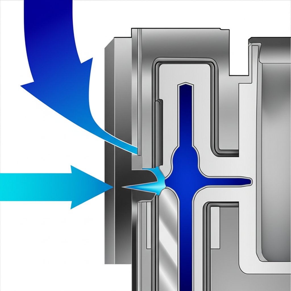 diagram illustrating the complexity of an aluminum extrusion die