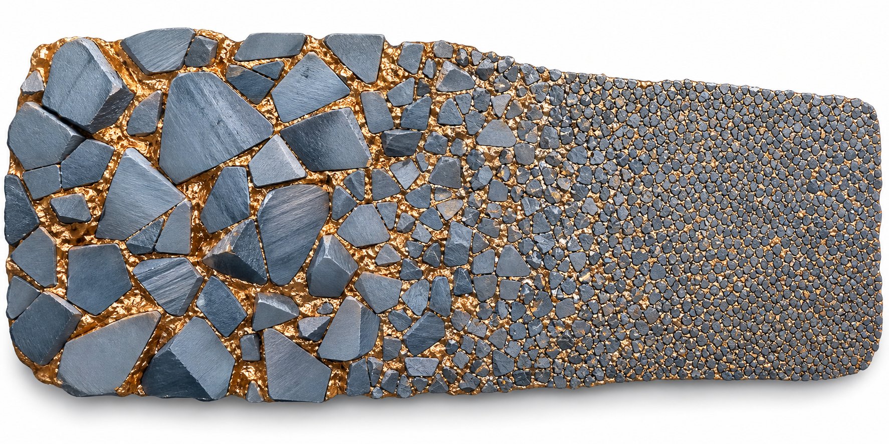 info-1-1 cemented tungsten carbide microstructure showing carbide grains bonded within a cobalt binder matrix