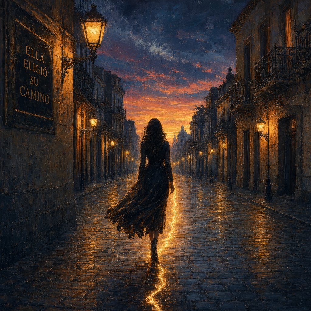 a silhouette walking away at dusk captures the defiance and devastation of spanish breakup anthems