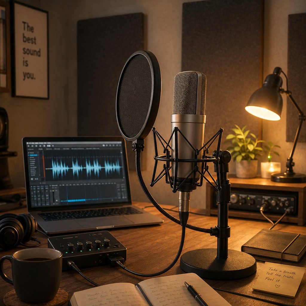 a clean recording environment and proper microphone setup are essential for achieving quality autotune results