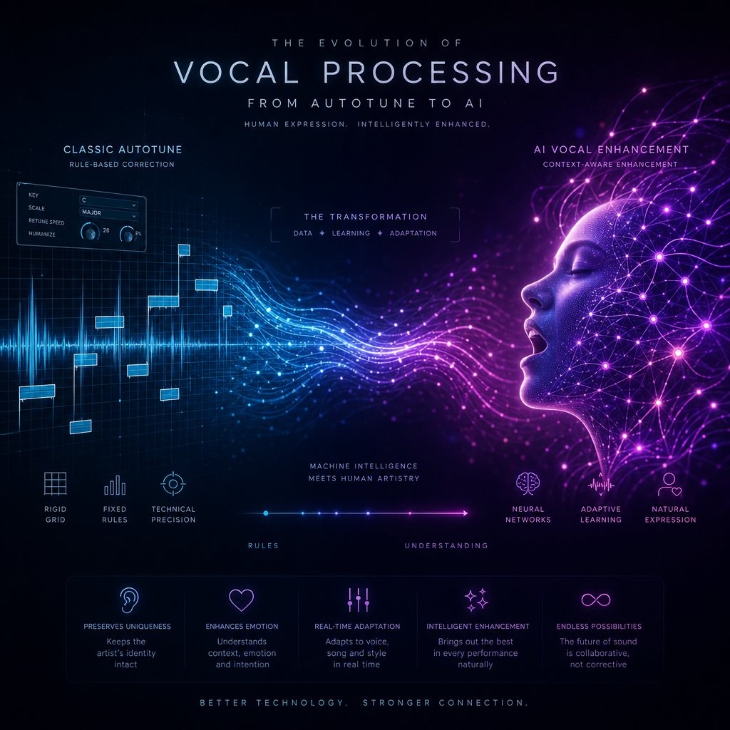 ai powered vocal tools go beyond pitch snapping to deliver context aware correction and voice generation