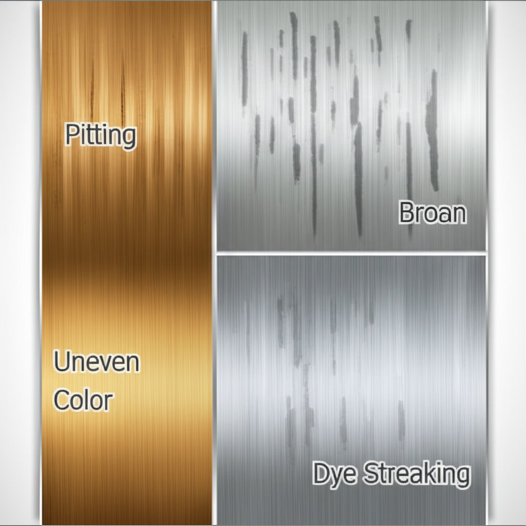common anodizing defects on aluminium parts and their identification