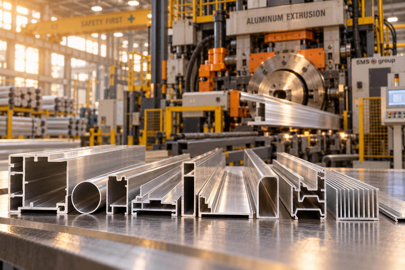 precision aluminum extrusion profiles showcasing thin wall manufacturing capabilities