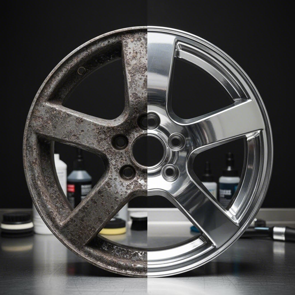 proper restoration techniques can revive oxidized forged wheel finishes