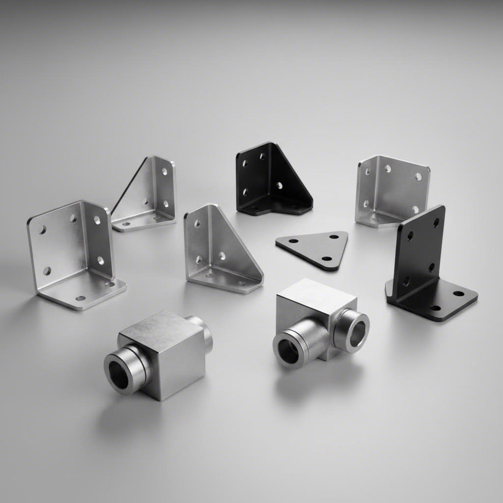 corner joining hardware options for aluminum extrusion frames