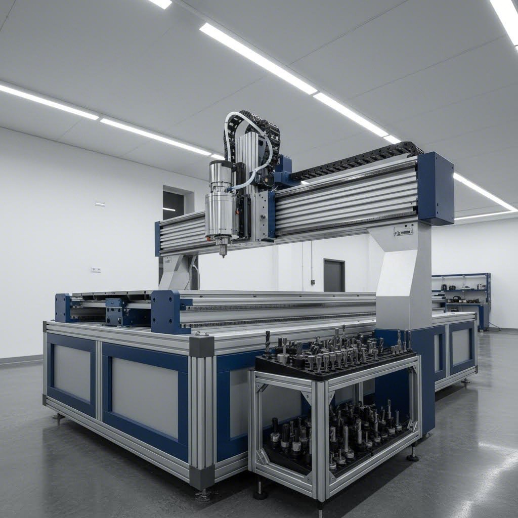 professional cnc router built with aluminum extrusion frame and water cooled spindle
