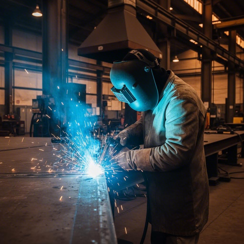 proper joint preparation and technique ensure strong plate steel welds