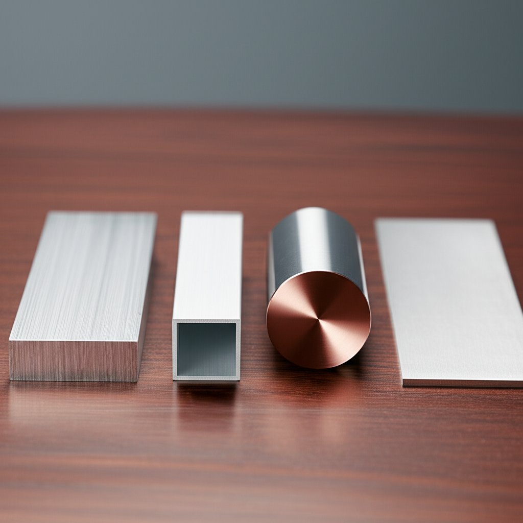 comparing common aluminum alloys6061 6063 2024 and 7075in material selection