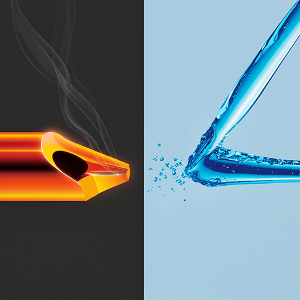 diagram showing heat management challenges in titanium cnc machining
