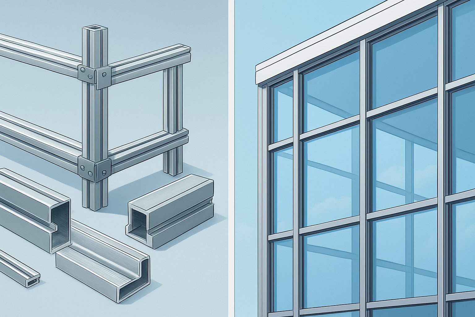 aluminium profiles in industrial and architectural applications