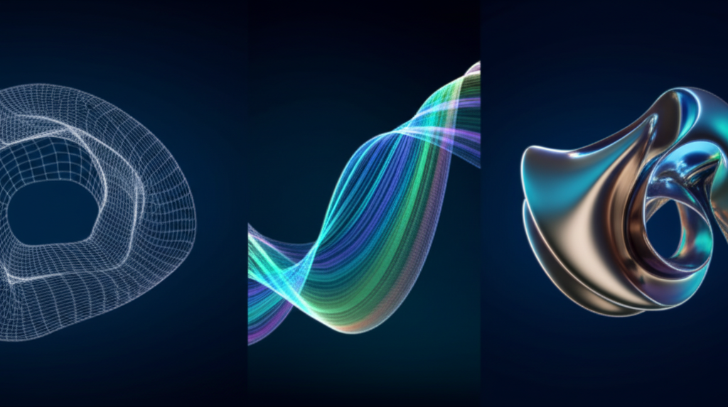 visual metaphor for the optimized workflow from cad design to finished part