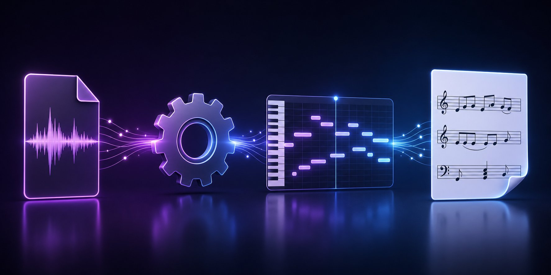 combining multiple ai tools in a pipeline produces professional sheet music results from any starting point