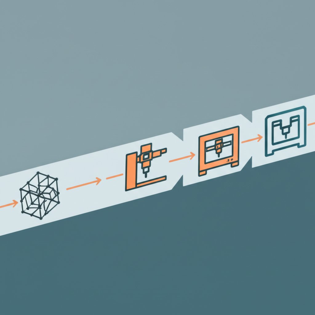 diagram of technical capabilities in rapid prototyping