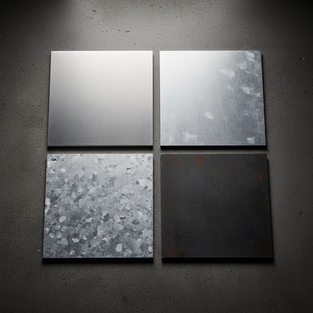 comparison of common fabrication materials stainless steel aluminum galvanized and carbon steel