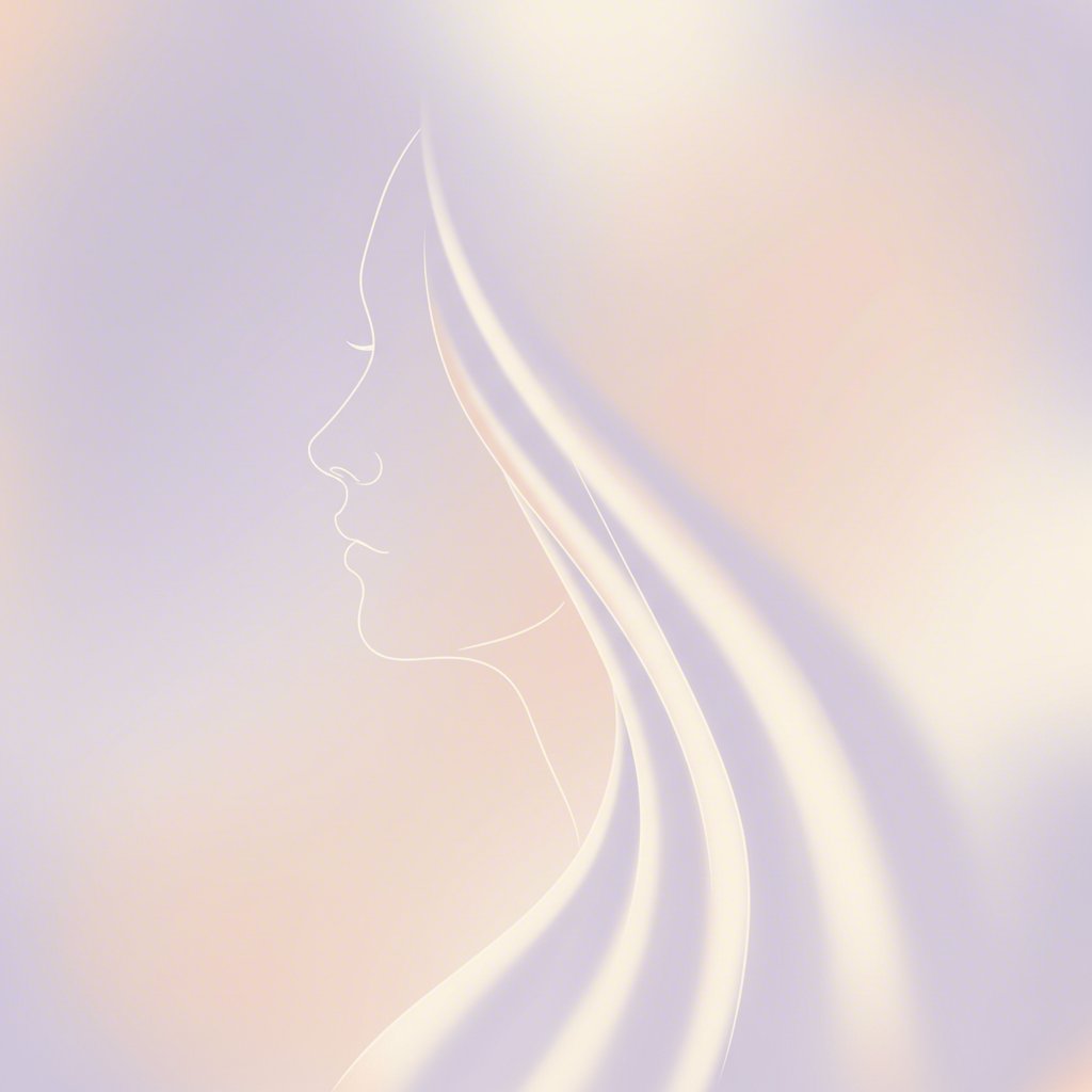 a conceptual image of soft satin fabric gently touching a face representing comfort for sensitive skin