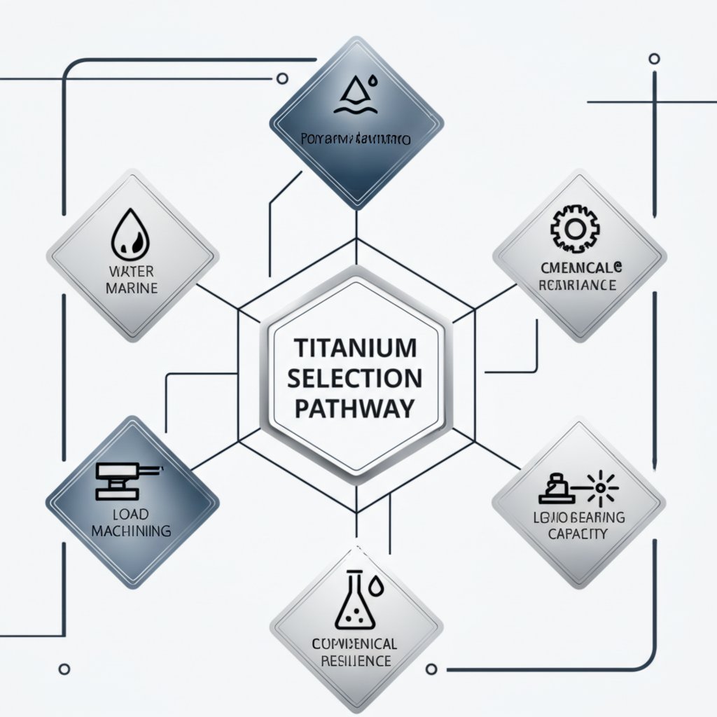 a clear decision pathway helps select the right titanium grade for your application