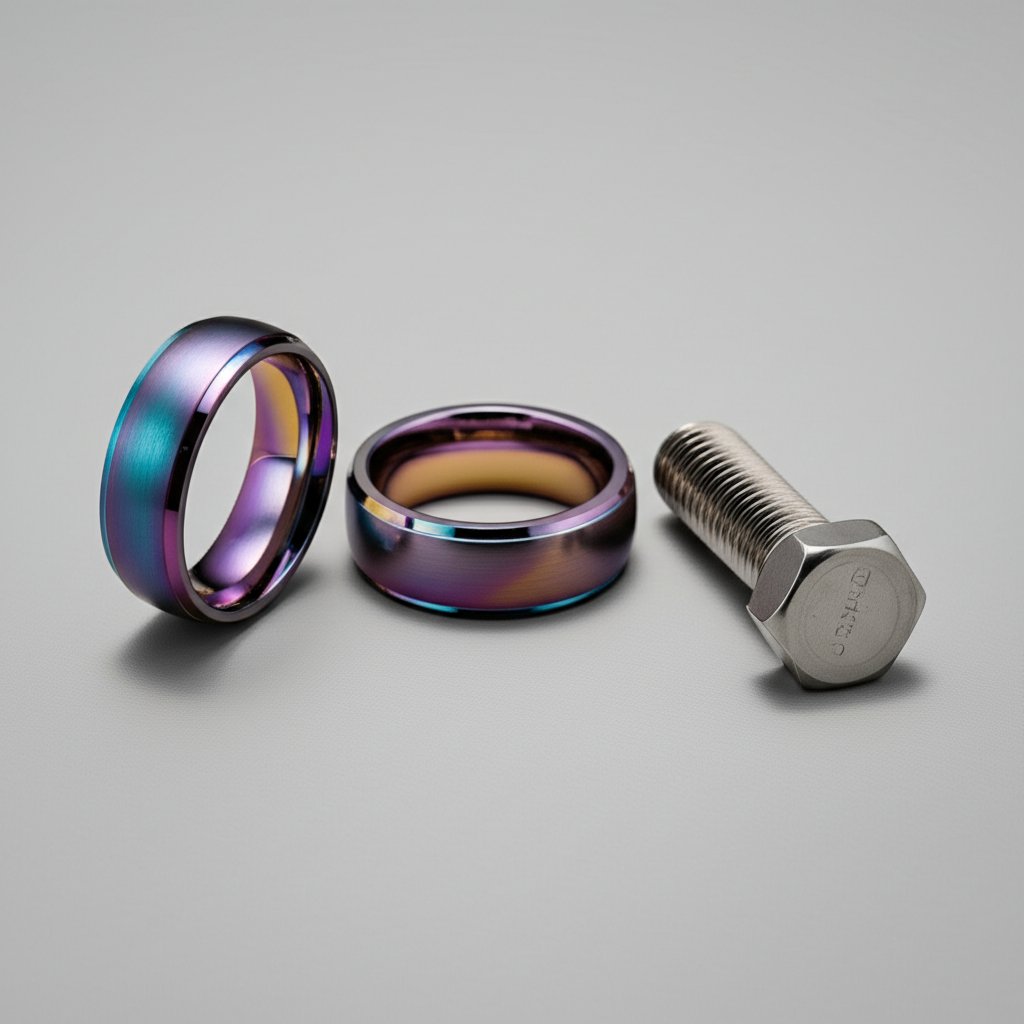common titanium discolorations are cosmetic and usually easy to correct