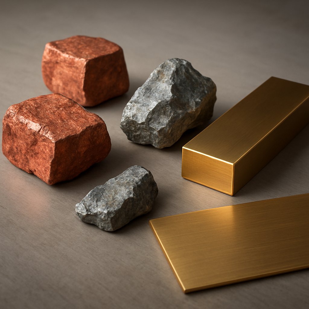 copper and zinc are the core metals that form brass