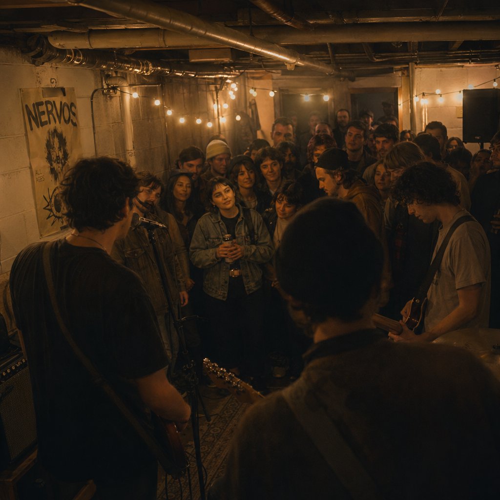 basement shows in college towns formed the backbone of the midwest emo diy scene