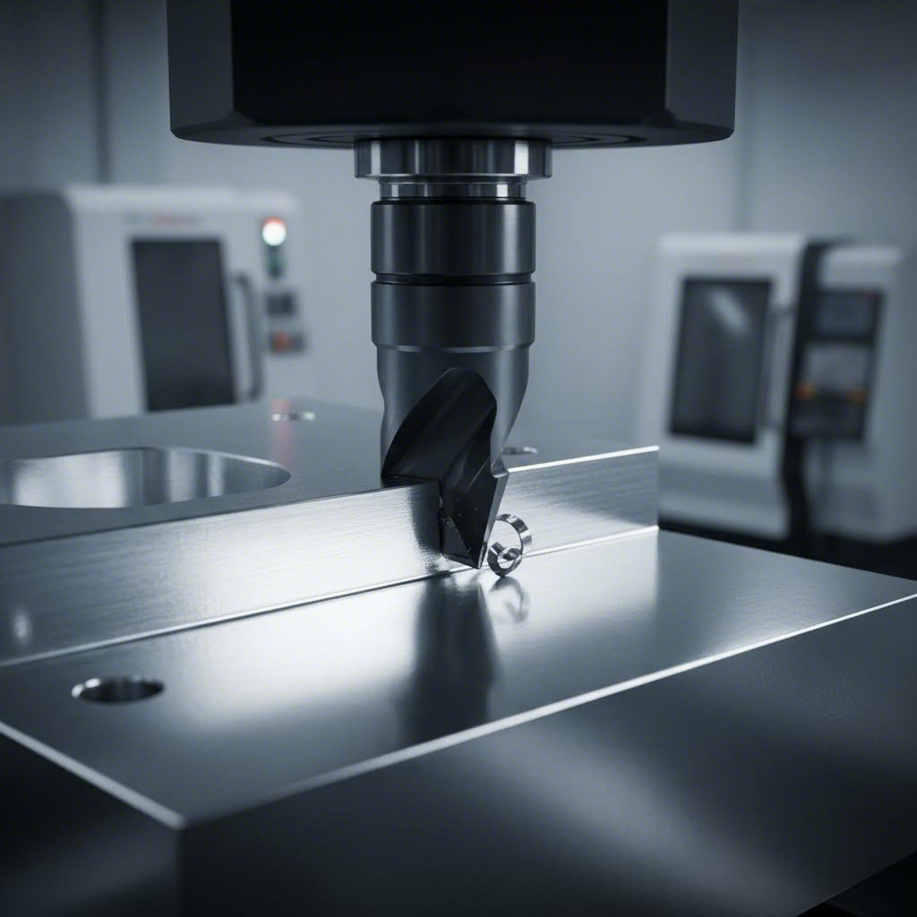 dlc pvd coated tool achieving mirror finish surface quality on aerospace aluminum without coolant