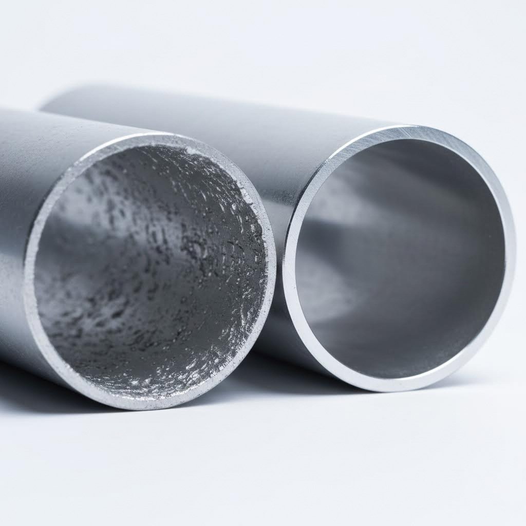 comparison of structural 6061 and architectural 6063 aluminum alloy surface finishes