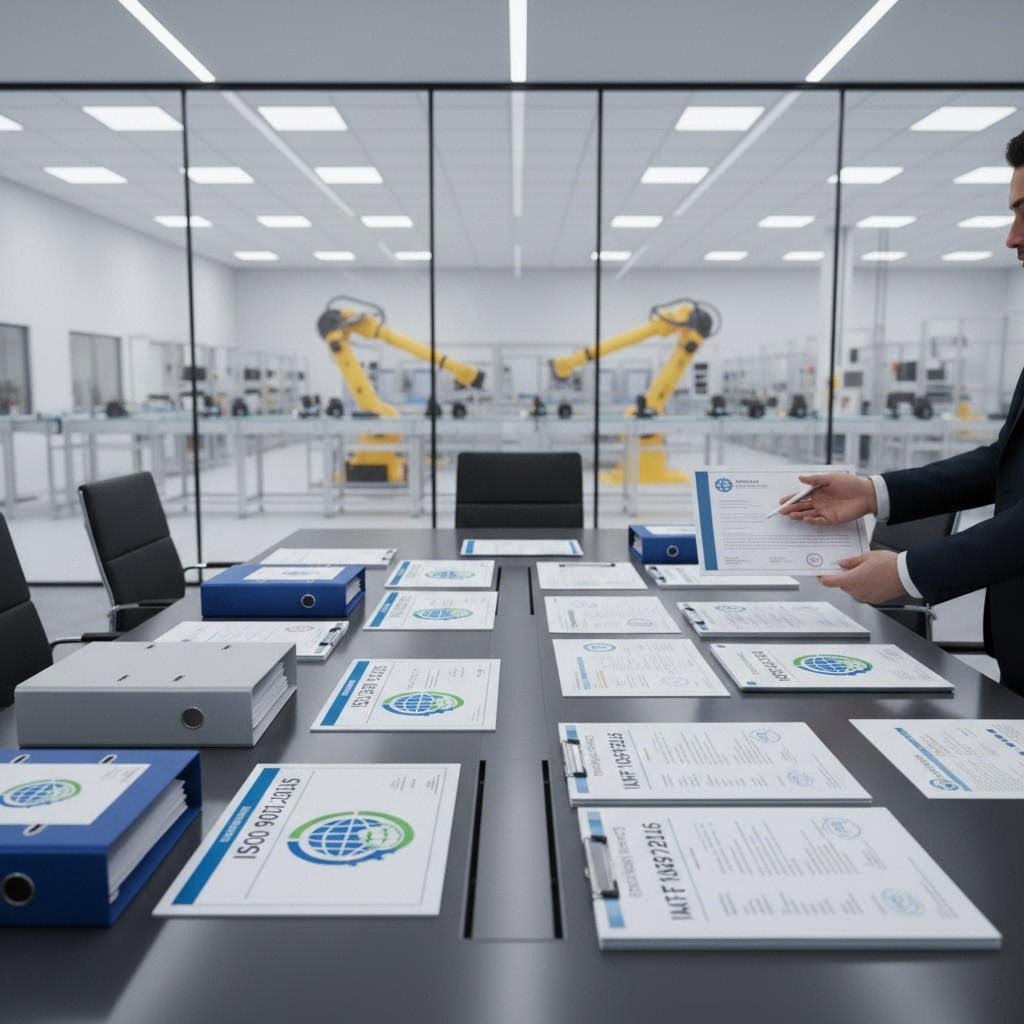 industry certifications validate precision fabricators meet quality management standards