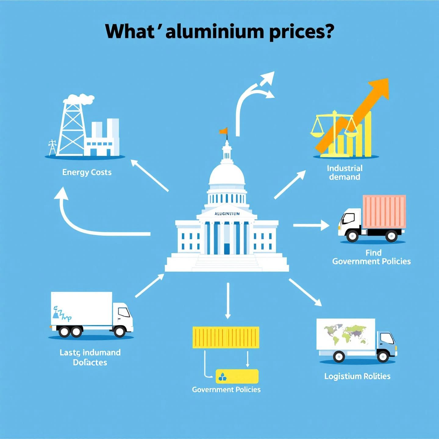 main global factors impacting aluminum price per pound