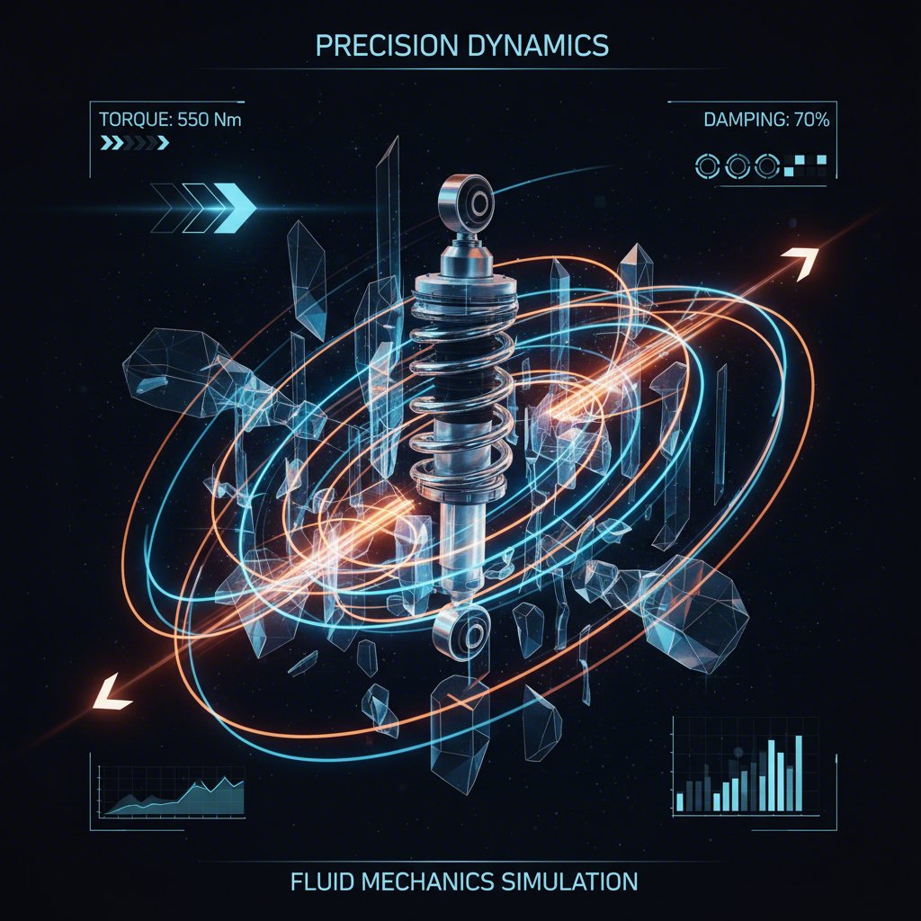 conceptual diagram illustrating the dynamic forces on a vehicles control arms