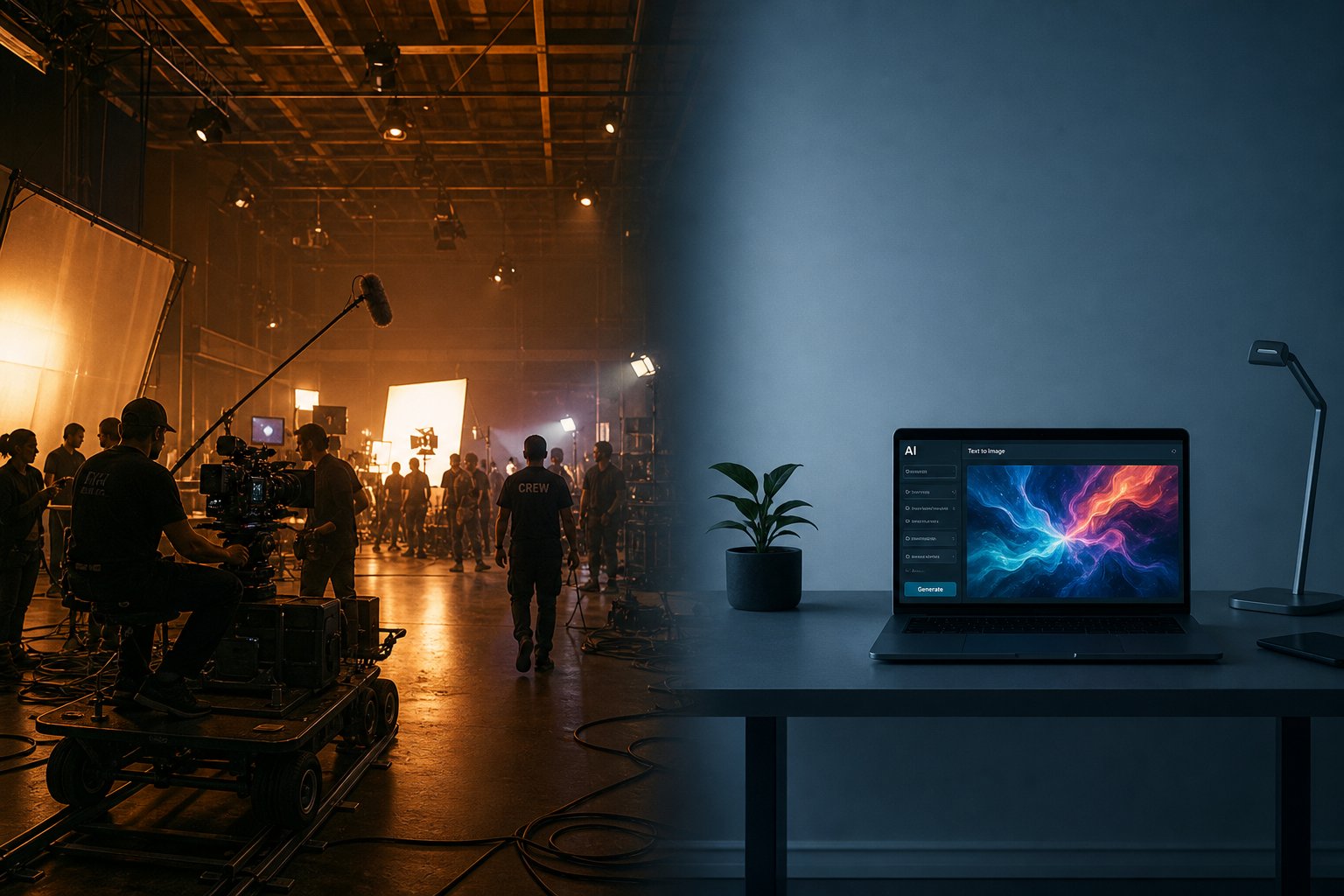 traditional music video production and ai generation offer distinct tradeoffs in cost time and creative control