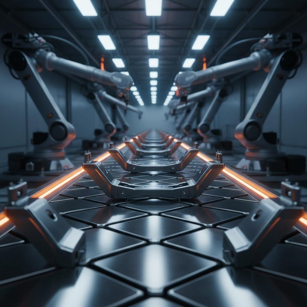 precision laser cut steel components for automotive chassis and suspension systems