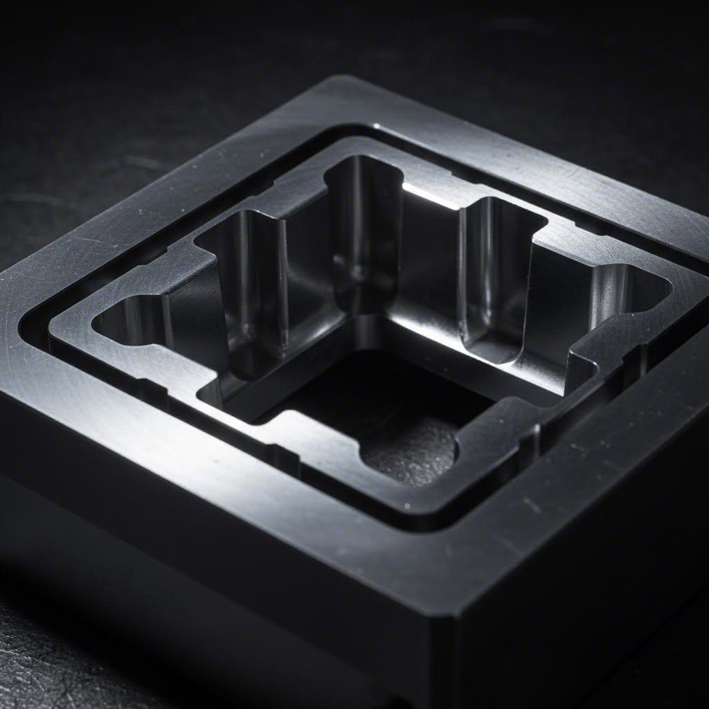 steel extrusion die engineered for complex hollow aluminum profile production