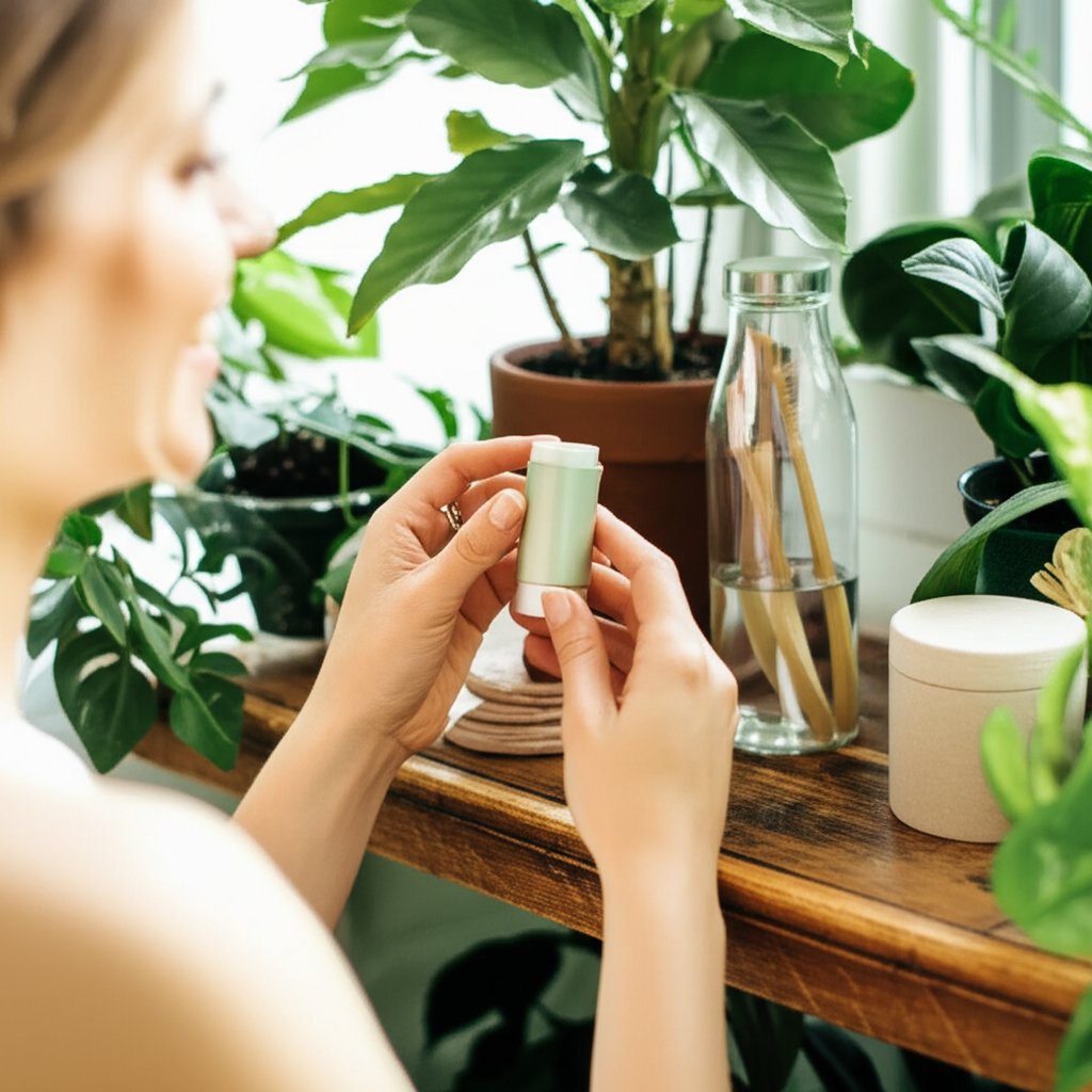 transitioning to an aluminum free deodorant as part of a mindful lifestyle