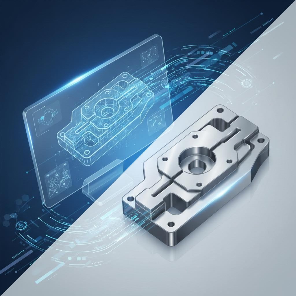 the cnc workflow transforms digital cad designs into precision metal components