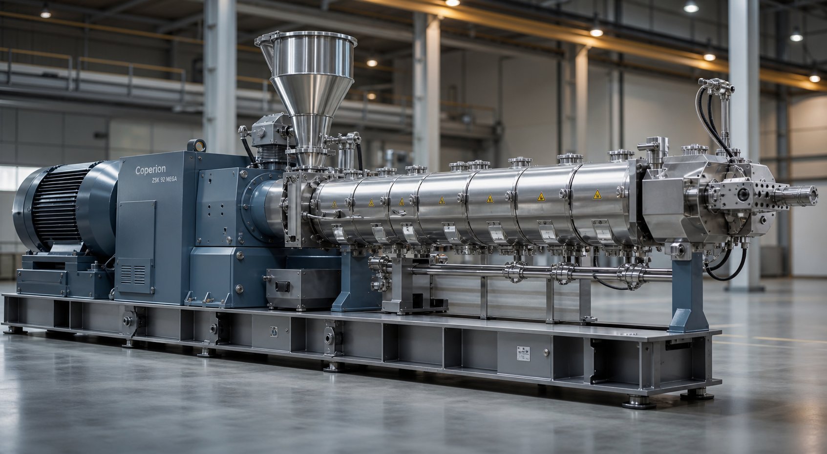 a twin screw extruder from motor to die the continuous processing workhorse behind modern polymer compounding and material manufacturing