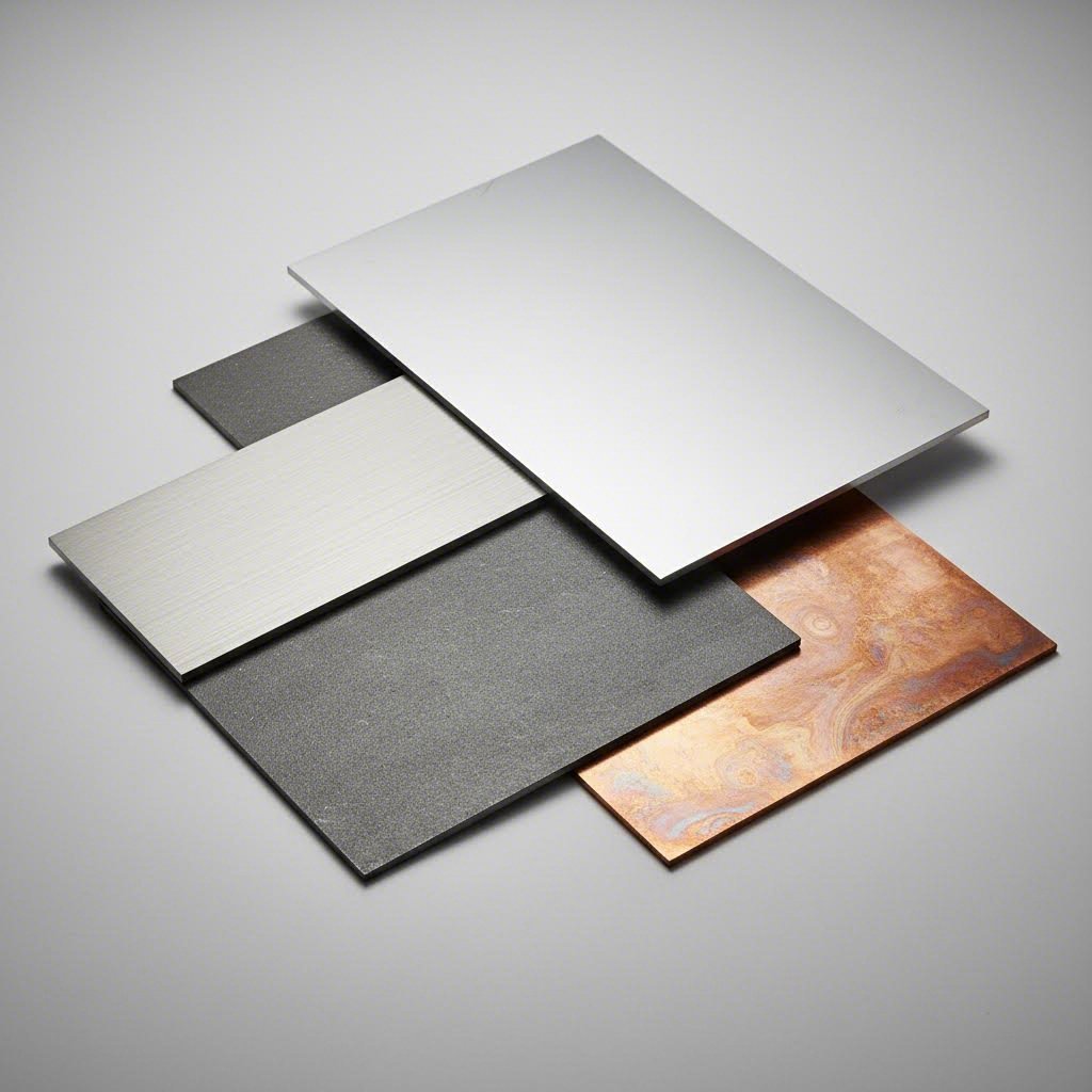 various metal types used in sheet metal fabrication operations