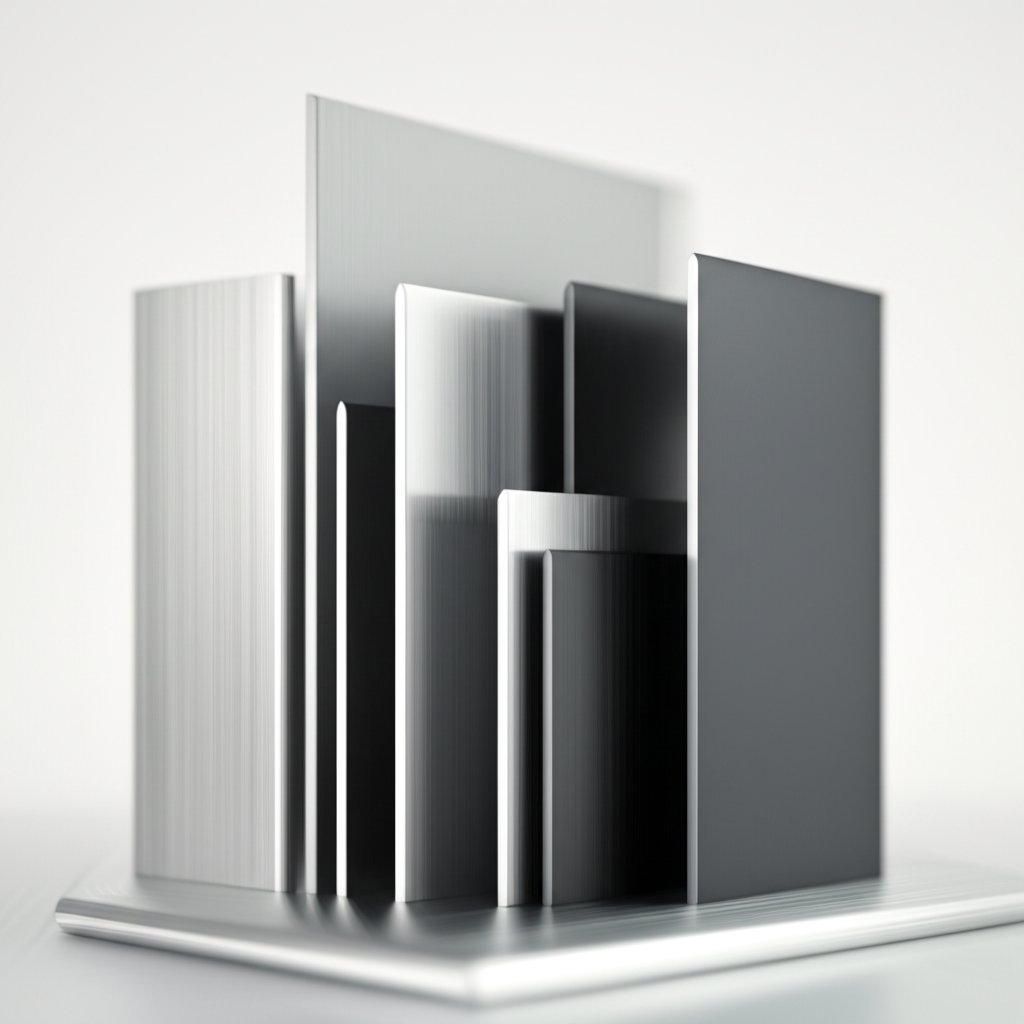 various aluminum c channel profiles in multiple sizes and finishes for engineering and architectural projects