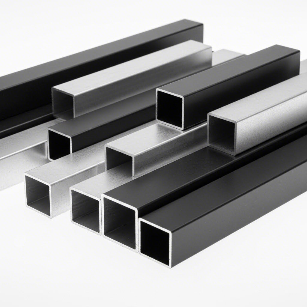various u channel aluminum extrusion profiles showcasing different sizes and surface finishes