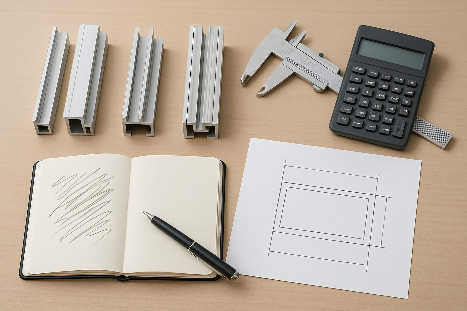 manual workflow for estimating aluminum extrusion cost