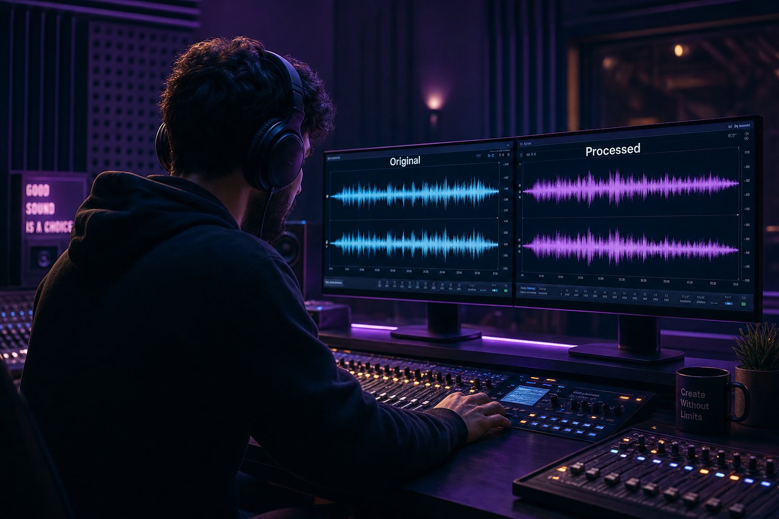level matched a b comparison is the most reliable method for evaluating ai processed audio quality