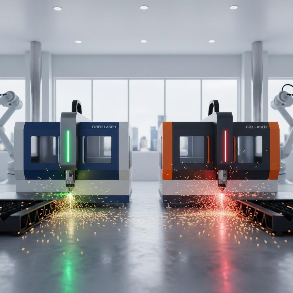 fiber laser and co2 laser systems compared for steel cutting applications